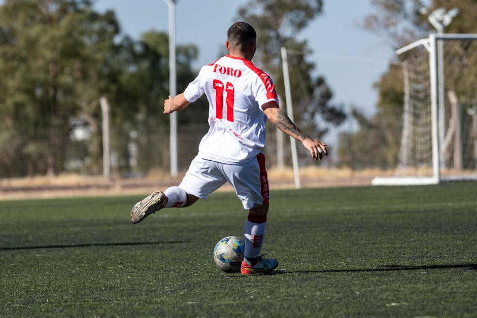 Soccer player with jersey number 11 representing sports retail trends